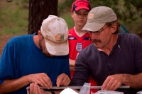 Biologists Researching Twin-spotted Rattlesnake -Arizona - USA