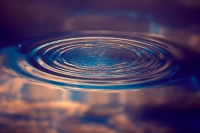 Ripple on Water - Lakenheath Fen - England - UK