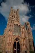Ely Cathedral in Ely-Cambridgeshire-England-United Kingdom