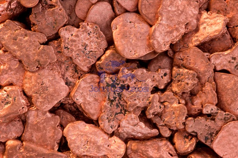 Native Copper Nuggets from Michigan