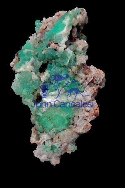 Chrysoprase - A form of quartz - SiO2 - Australia