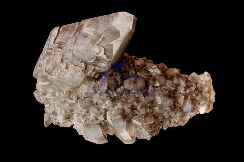 Calcite with Pyrite and Marcasite - Kane County - Illinois - USA
