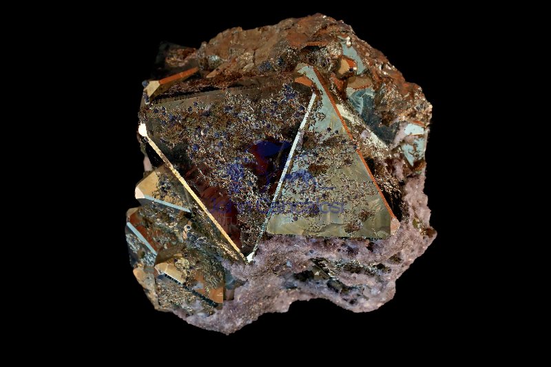 Pyrite (FeS2) - Peru