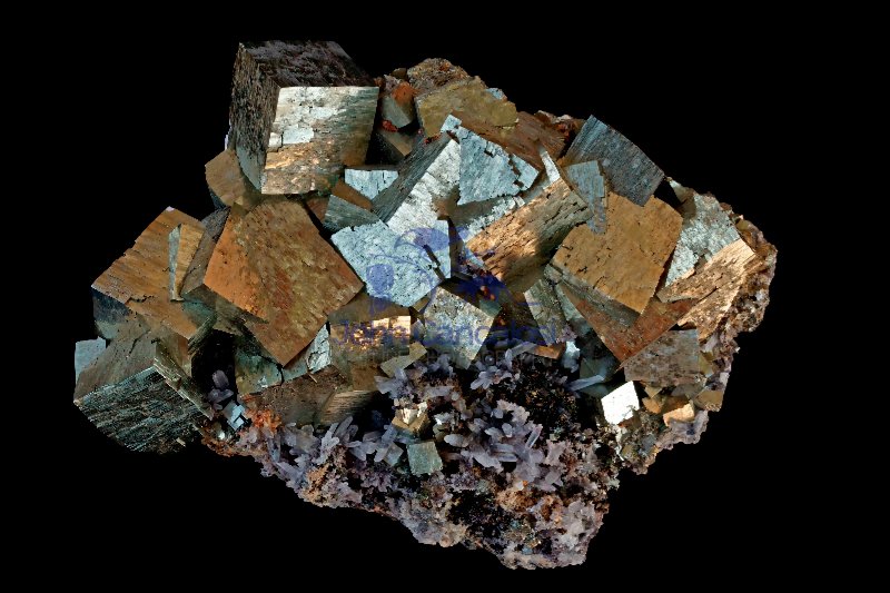 Pyrite (FeS2) - Peru