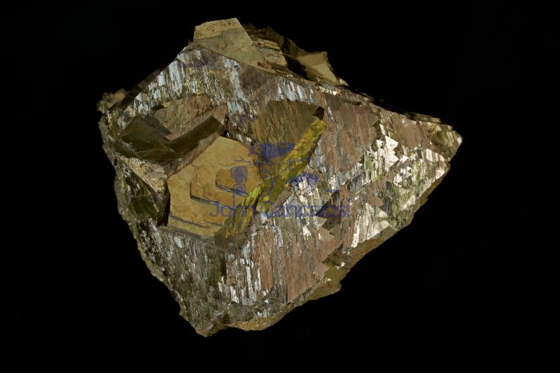 Arsenopyrite - FeAsS - Iron sulfarsenide - An ore of arsenic -Hu