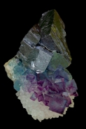 Fluorite - Galena and Quartz - New Mexico - USA