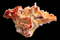 Manganoan calcite(red) - ferromanganoan dolomite(yellow) - Bulga