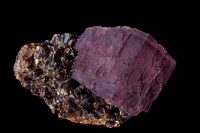 Fluorite (CaF2) on Sphalerite (ZnS) -  Tennessee - USA