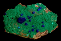 Azurite and Malachite - Bisbee - Arizona