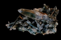 Quartz with Chlorite Inclusion - Ganesh Mountain - Nepal