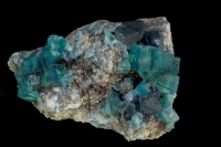 Fluorite and Galena - Rogerley Mine - County Durham - England -