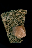 Scheelite Crystal (CaWO4) on Muscovite - China
