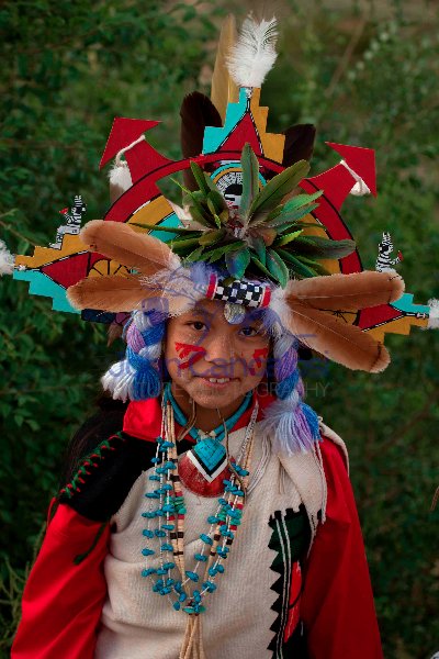 Hopi Girl - Hopi Reservation - Arizona - Model released