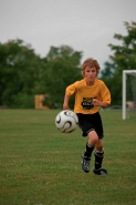 Boy Playing Soccer -  USA
