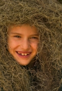 Child with Spanish Moss-Louisiana-model released