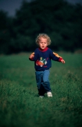 Small Boy Running - UK