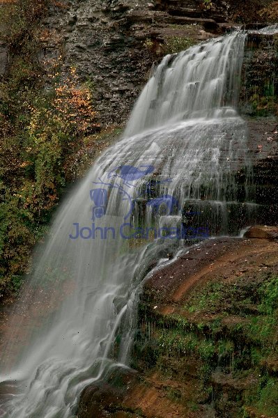 Waterfall -Lucifer Falls -Near Ithaca New York