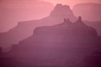 Grand Canyon National Park - Arizona- After sunset -  Digitally
